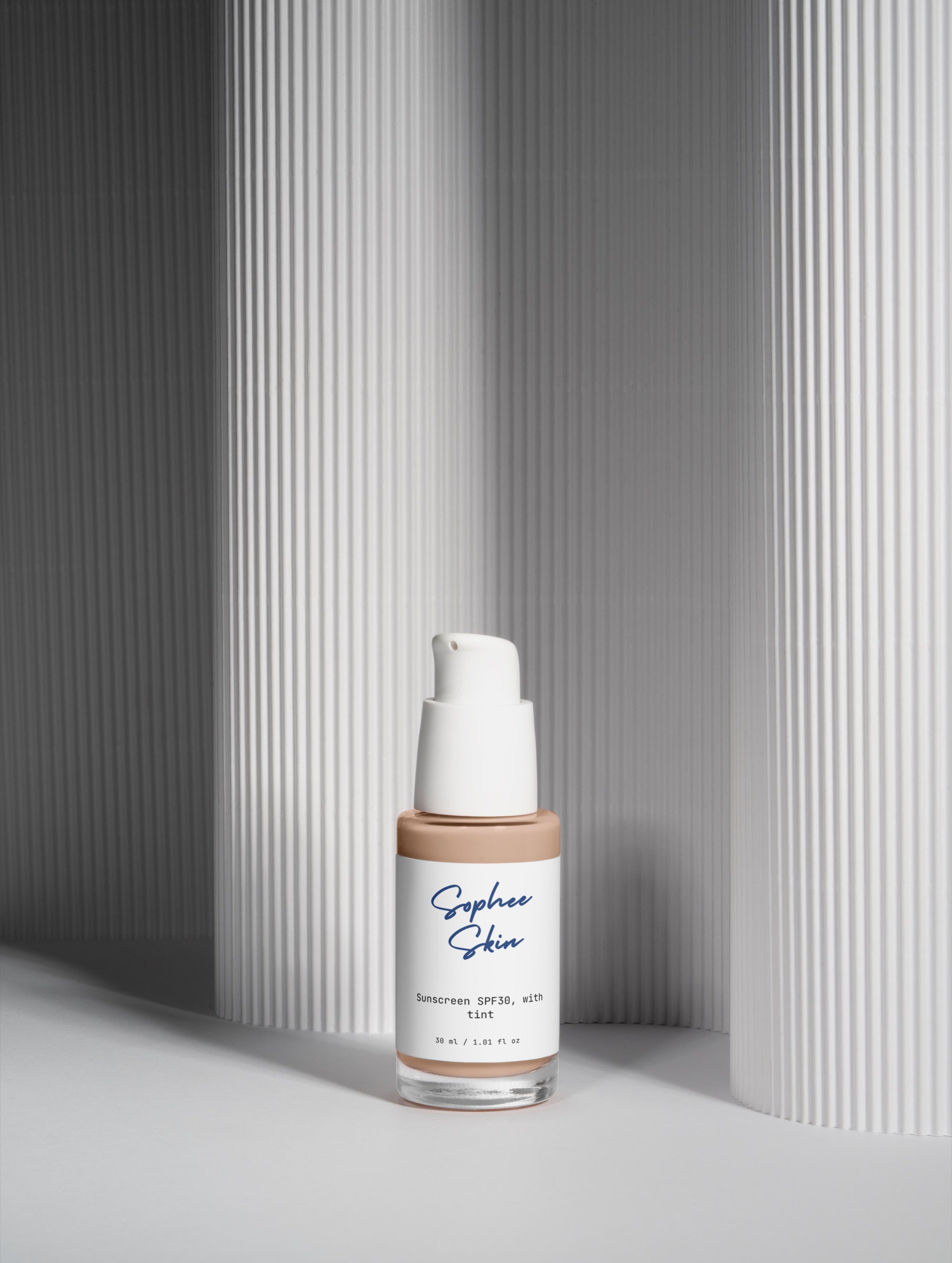 Sunscreen SPF30, with tint