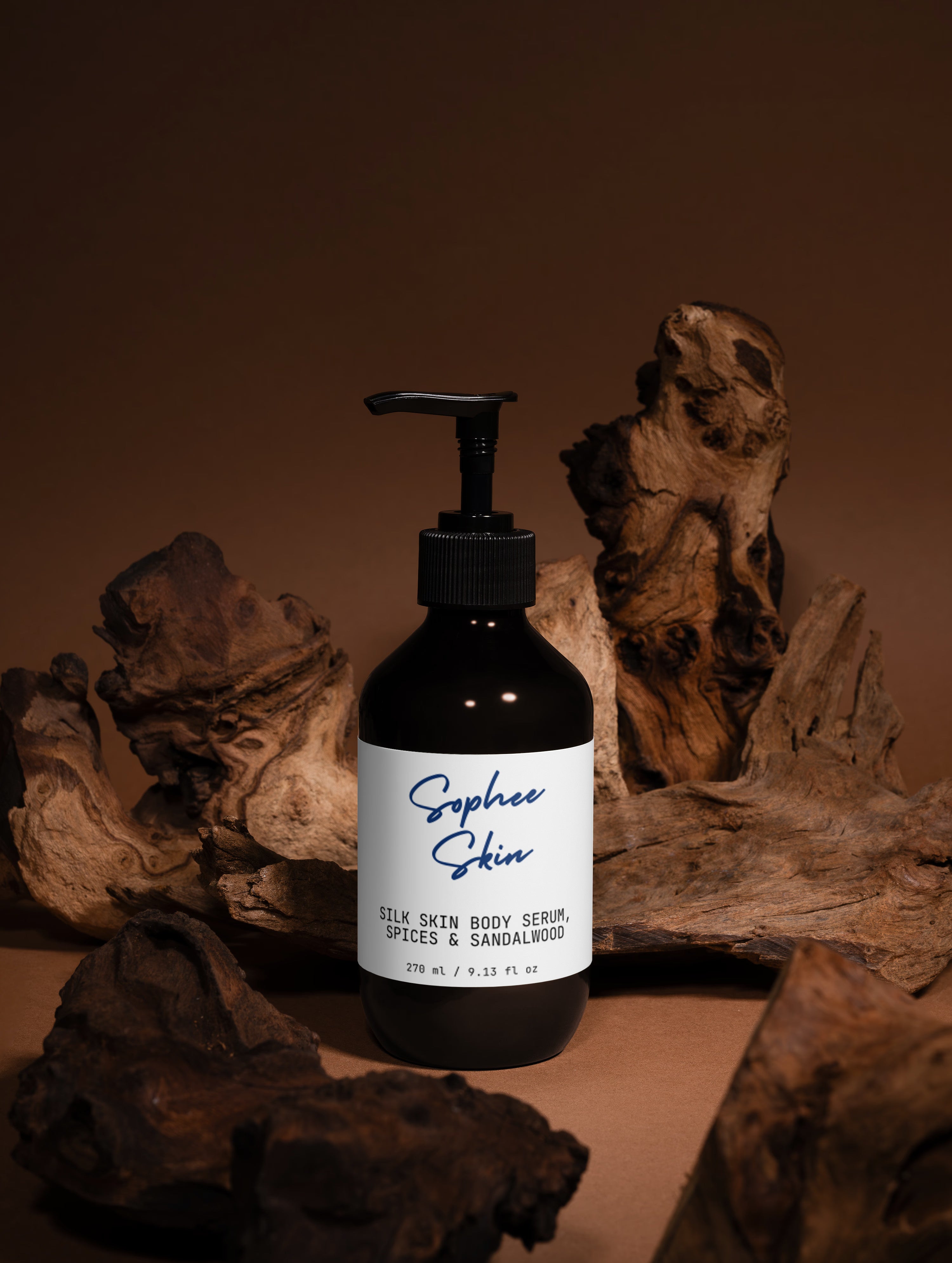 Silk Skin Body Serum, Spices & Sandalwood