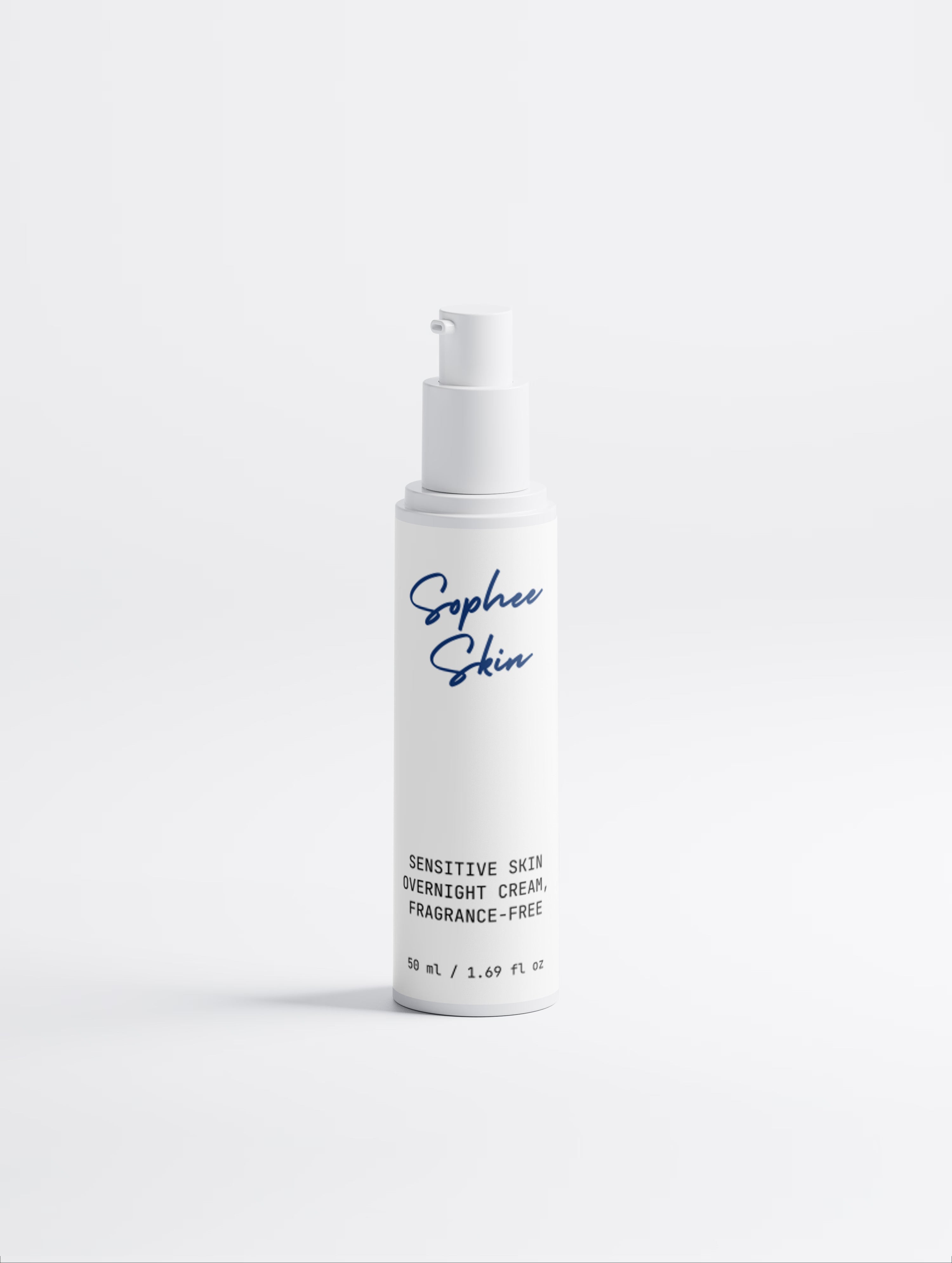 Sensitive Skin Overnight Cream, Fragrance-Free